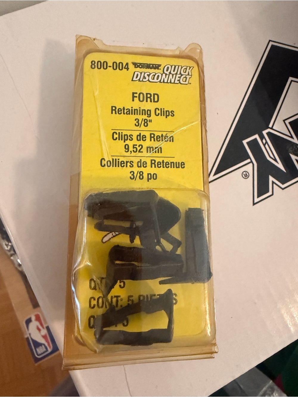 Ford Retaining Clips 3/8" - Black 800-004